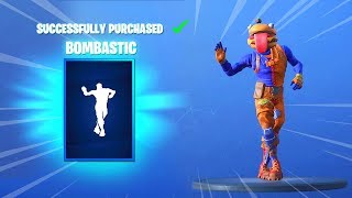 NEW BOMBASTIC EMOTE AND SKINS Fortnite Item Shop November 26  BOMBASTIC EMOTE  TamashaBera [upl. by Assi]