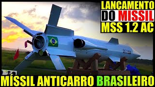 Lançamento do Míssil Anticarro MSS 12 AC  Míssil Anticarro Brasileiro  SIATT  MECTRON  SCBR [upl. by Hirai941]