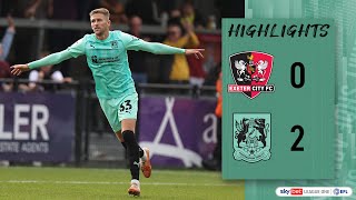 HIGHLIGHTS Exeter City 0 Northampton Town 2 [upl. by Maxine]