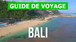 Voyage à Bali Indonésie  Plages nature océan vues paysages  vidéo 4k  île de Bali que voir [upl. by Ylrrad]