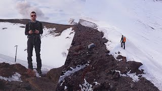 Ascenso solitario a Nevados de Chillán 3212m [upl. by Nylirrej244]