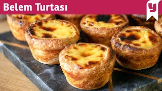 Gizli Tarifini Sadece 4 Kişinin Bildiği Portekizin Meşhur Tatlısı Belem Turtası Pasteis de Nata [upl. by Blessington]