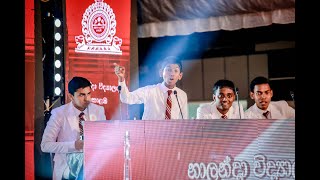 Dinidhu Herath  Nalanda College  on Sangramaya 2018  Grand Finale [upl. by Benildis]