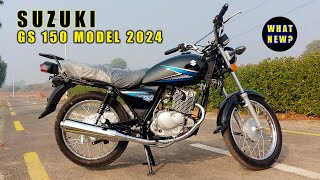 Suzuki gs 150 2024 model  Review after purchase gs 150 New model Suzuki gs 150 2024 [upl. by Oralla549]