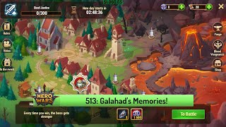 Lets Play Hero Wars 513 Galahads Memories Event and Blood Vengeance Boss [upl. by Fanchette]