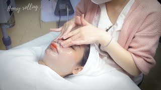 Asmr Facial Massage with many modern equipment at CS Clinic [upl. by Eelarbed]