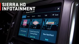 2020 GMC Sierra HD  Infotainment  GMC [upl. by Anatak]