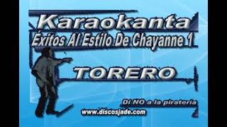 torero karaoke Chayanne [upl. by Niawtna]