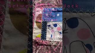 Use scrap fabric sew a quilted cushion cover Part 13 cushioncover sewforhome quilting memade [upl. by Naiva]