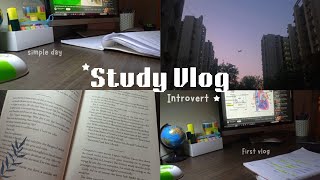 waking up 5AM study vlog  study with me  Semester prep vlog ☕🌻🌳 [upl. by Anileve721]