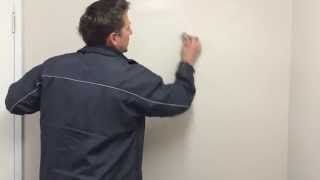 Removal of crayonchalk from walls [upl. by Inajar]