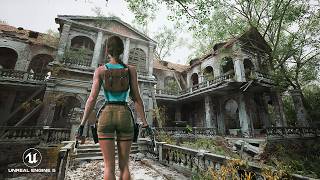 New Unreal Engine 54 Tech Demos look SUPER PHOTOREALISTIC  This is How TOMB RAIDER 4 Will Look [upl. by Ecila]