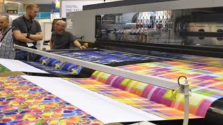 Digital Textile Printing Machine and Some amazing design [upl. by Wesley818]