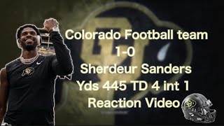 Colorado vs North Dakota st reaction [upl. by Nelon]