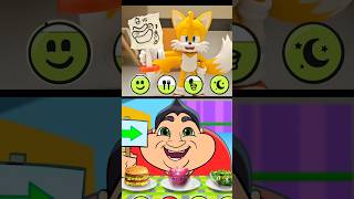 Talking tom Tails game💀💀 funny tails animation memes [upl. by Ikuy]