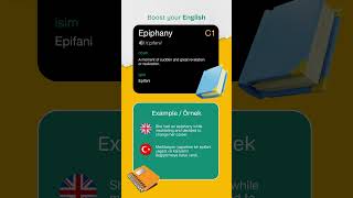 Epiphany EnglishTips IELTSPreparation EnglishListening [upl. by Asiret]