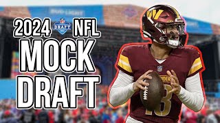 Way Too Early 2024 NFL MOCK DRAFT No Trades [upl. by Andrey]