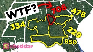 The Hidden Logic Behind Area Codes  Cheddar Explains [upl. by Aivital720]