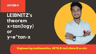 Questions on Leibnitz theorem  Part1  Leibnitz theorem in hindi  Complete Concept BTech [upl. by Oiceladni]