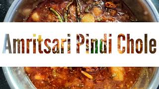 अमृतसरी पिंडी छोले  Amritsari Pindi Chole with Chole Masala Recipe [upl. by Eelatsyrc]