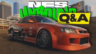 NEUES PLAYLIST SYSTEM TOYOTA amp INFOS ZU DEN VOLUMES  NFS UNBOUND ENTWICKLER QampA [upl. by Bartholomeus85]