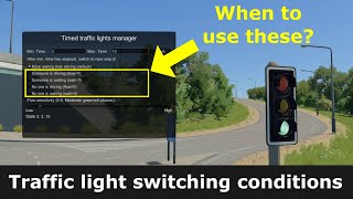 The other timed traffic light switch conditions TMPE  Cities Skylines [upl. by Ume]