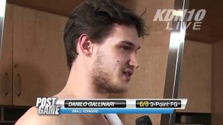 RARE  Shocking Interview with Danilo Gallinari [upl. by Eimmot]