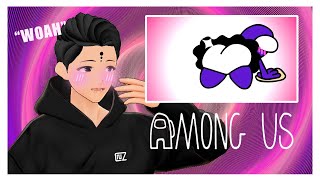 Reacting to BEST Among Us Animations【VTuber】 [upl. by Talich]