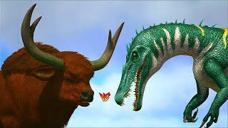 Ark Survival  AUROCHS vs BARYONYXTRX and more Ep479 [upl. by Laraine]