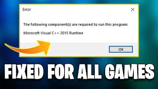 Fix The Following Components Are Required To Run This Program Microsoft Visual C 2015 Runtime [upl. by Anissa]