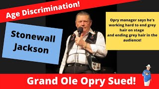 Stonewall Jackson country singer sues the Grand Ole Opry [upl. by Evetta348]