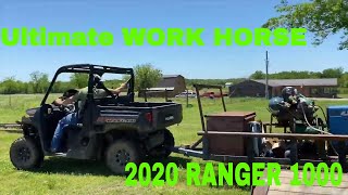 NEW 2020 Polaris Ranger 1000 EPS  Review [upl. by Mosira]