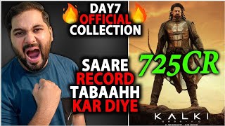 Kalki 2898AD Day 7 Official Worldwide Box Office Collection  Kalki Box Office Collection India [upl. by Koval]