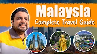 Complete Travel Guide to Malaysia  Hotels Attraction Food Transport and Expenses [upl. by Means]