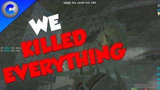 GRIEFING and MEATRUNNING my ENEMIES  ARK MTS 4 MAN S3 EP11 [upl. by Renita]