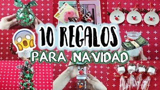 DIY 10 REGALOS FÁCILES Y ECONÓMICOS PARA ESTA NAVIDAD  Evelynlugod [upl. by Eahsed]