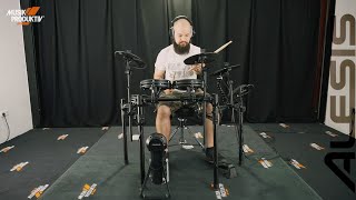 Alesis Nitro Mesh Kit  Demo [upl. by Oinigih273]