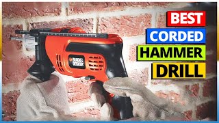 Best Corded Hammer Drill In 2024 [upl. by Aneetsyrk]