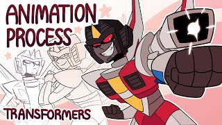 Elite Trine Sillies Transformers  Animation Process [upl. by Hedwig]