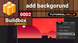 0002 add  import  background in buildbox 2 [upl. by Alor534]