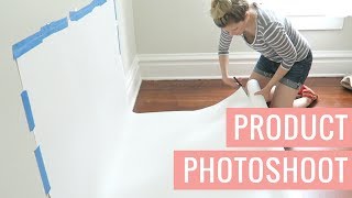 AtHome Product Photography Photoshoot Behind The Scenes  Vlog [upl. by Eckhardt]