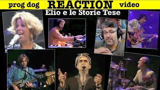 Elio e le Storie Tese quotPlafonequot Live reaction episode 616 [upl. by Mickey]