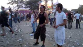 defqon 1 2009 Funny dance 1 hardstyle Qdance [upl. by Munmro]