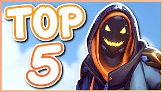 Overwatch  TOP 5 BEST ANA SKINS [upl. by Bordie819]