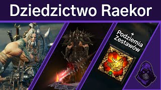 Dziedzictwo Raekor Build  Podziemia zestawu  Barbarzyńca w Diablo 3 [upl. by Jueta189]