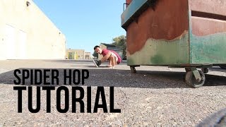 How to Breakdance  Spider Hop  Halloween Special [upl. by Ophelia]