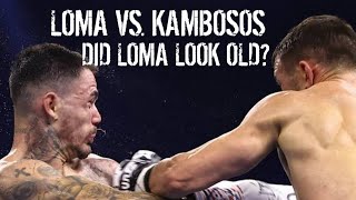 Kambosos vs Lomachenko Post Fight Analysis  Did Loma Look Old [upl. by Koetke]