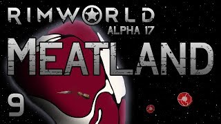 Rimworld Meatland  Part 9 Lets Play Alpha 17 Cassandra Extreme [upl. by Anilrac78]