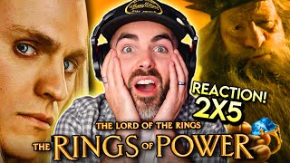 The Rings of Power Season 2 Episode 5 REACTION  The Lord of the Rings “Halls of Stone” [upl. by Ilyah283]