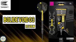 Target Darts BOLIDE VOID 03 Review [upl. by Rania]